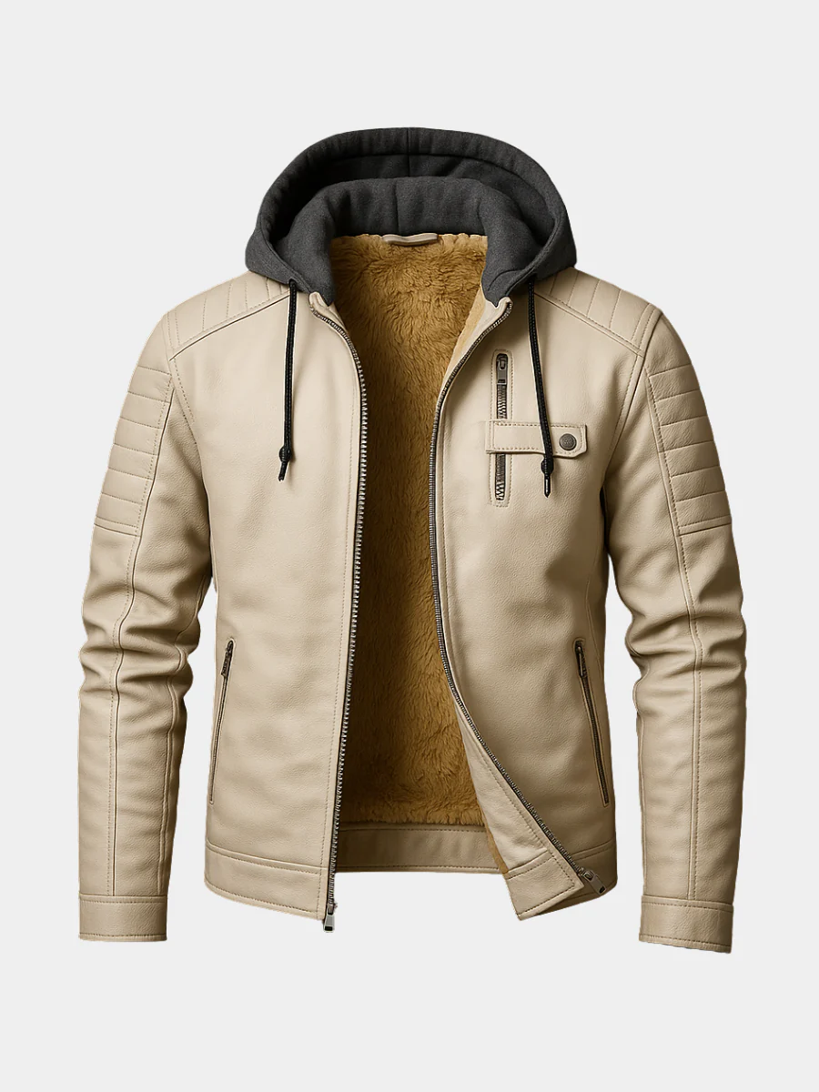 Kev| Chaqueta elegante con capucha