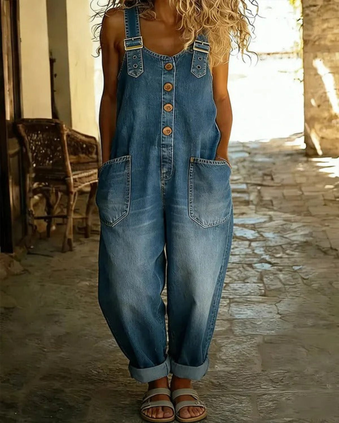 Anna| Mono vaquero casual